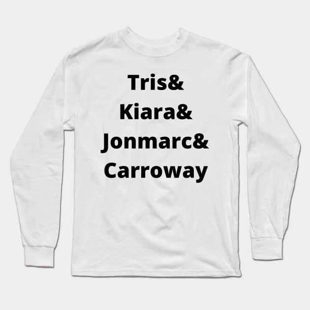 Tris and the Gang Long Sleeve T-Shirt by Martin & Brice